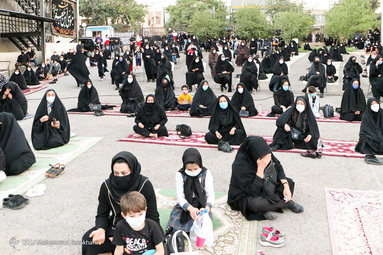 مراسم عزاداری ظهر عاشورای حسینی -  زنجان