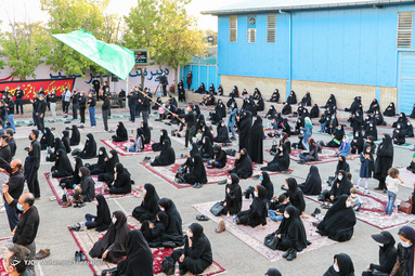 مراسم عزاداری ظهر عاشورای حسینی -  زنجان