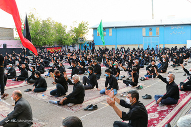 مراسم عزاداری ظهر عاشورای حسینی -  زنجان