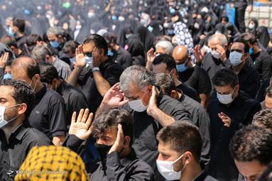 اقامه نمازجماعت ظهر عاشورا - امامزاده اسماعیل (ع) قلهک
