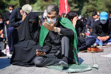 مراسم عزاداری عصر عاشورا - بهشت زهرا(س) تهران