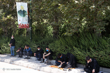 مراسم عزاداری ظهر عاشورای حسینی - مسجد دانشگاه تهران
