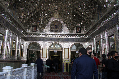 مراسم عزاداری ظهر عاشورای حسینی -  حرم حضرت عبدالعظیم حسنی (ع) شهرری