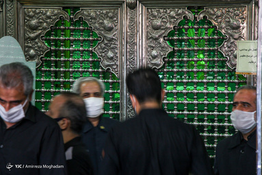 مراسم عزاداری ظهر عاشورای حسینی -  حرم حضرت عبدالعظیم حسنی (ع) شهرری