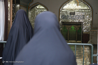 مراسم عزاداری ظهر عاشورای حسینی -  حرم حضرت عبدالعظیم حسنی (ع) شهرری