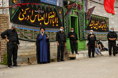 مراسم عزاداری و سوگواری ظهر عاشورای اباعبدالله الحسین (ع) یکشنبه ۹ شهریور ۱۳۹۹، در روستای شفیع آباد فندرسک برگزار شد.