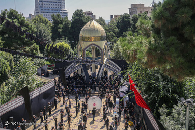 مراسم عزاداری ظهر عاشورای حسینی - امام زاده اسماعیل (ع)
