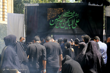 مراسم عزاداری ظهر عاشورای حسینی - امام زاده اسماعیل (ع)
