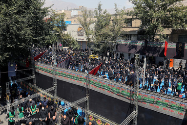 مراسم عزاداری ظهر عاشورای حسینی - امام زاده اسماعیل (ع)
