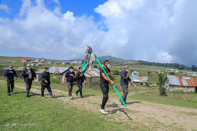 عاشورای حسینی در دهکده جهان نما مرتفع ترین روستای استان گلستان