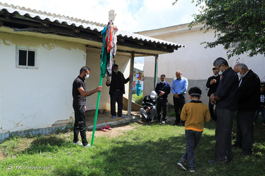 عاشورای حسینی در دهکده جهان نما مرتفع ترین روستای استان گلستان