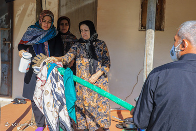 عاشورای حسینی در دهکده جهان نما مرتفع ترین روستای استان گلستان