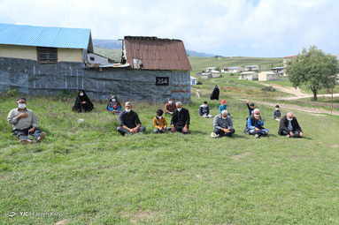 عاشورای حسینی در دهکده جهان نما مرتفع ترین روستای استان گلستان