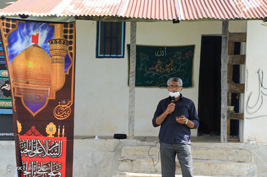 عاشورای حسینی در دهکده جهان نما مرتفع ترین روستای استان گلستان