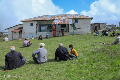 عاشورای حسینی در دهکده جهان نما مرتفع ترین روستای استان گلستان