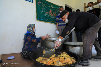 عاشورای حسینی در دهکده جهان نما مرتفع ترین روستای استان گلستان