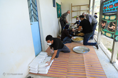 عاشورای حسینی در دهکده جهان نما مرتفع ترین روستای استان گلستان