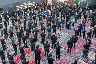 اجتماع عزاداران زینبیه اعظم زنجان‎ در بزرگداشت مقام والای حضرت زینب (س)