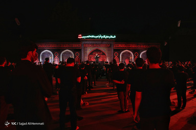 مراسم عزاداری شب شام غریبان شهدای دشت کربلا - هیئت مکتب الزهرا(س)
