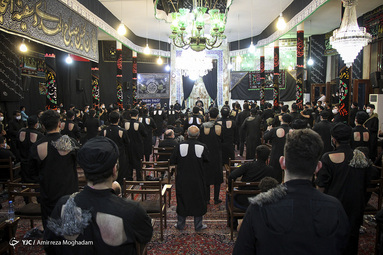 طشت گذاری مسجد مرکزی اردبیلی‌ها