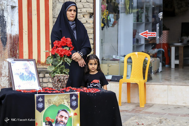 تشییع شهید مدافع سلامت «سروان مسلم سهیلی فرد»