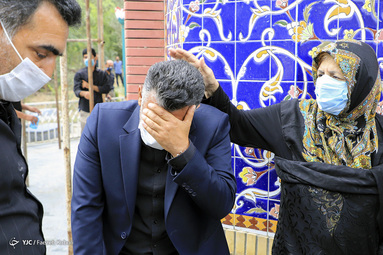 تشییع شهید مدافع سلامت « سروان مسلم سهیلی فرد»