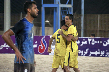 لیگ برتر فوتبال ساحلی - پارس جنوبی بوشهر ۵ - فرش حداد اصفهان ۰