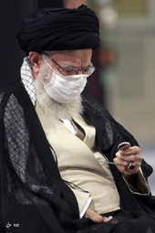 مراسم عزاداری روز شهادت حضرت امام سجاد (ع) با حضور رهبر انقلاب