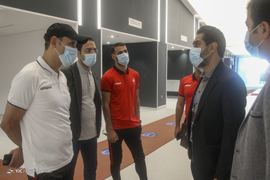 نشست خبری سرمربی تیم پرسپولیس در لیگ قهرمانان آسیا - دوحه قطر