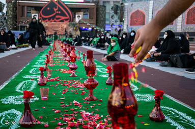 بزرگترین سفره حضرت رقیه (س) - میدان امام حسین (ع)