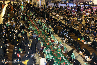 بزرگترین سفره حضرت رقیه (س) - میدان امام حسین (ع)
