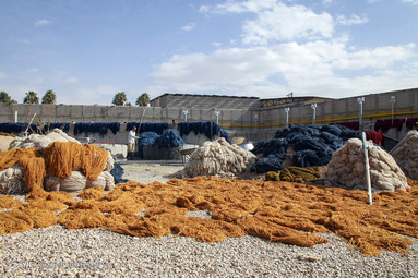 رنگرزی سنتی - شیراز