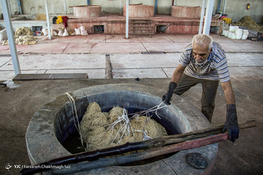 رنگرزی سنتی - شیراز