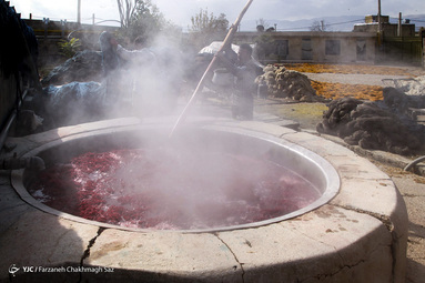 رنگرزی سنتی - شیراز