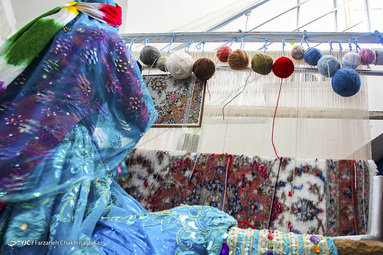 رنگرزی سنتی - شیراز