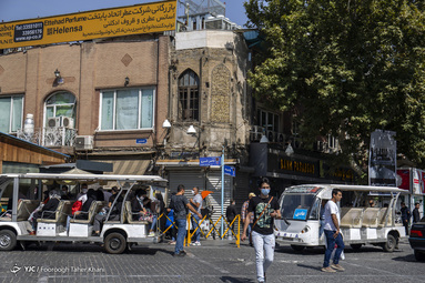 مراکز پر تردد که تراکم جمعیت در آن ها زیاد است.