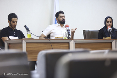 حضور عوامل برنامه چهل تیکه در باشگاه خبرنگاران جوان