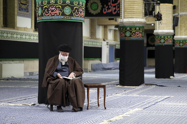 مراسم عزاداری اربعین حسینی با حضور رهبر انقلاب