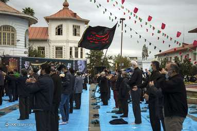 اربعین حسینی ۹۹ - میدان شهرداری رشت