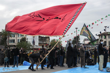 اربعین حسینی ۹۹ - میدان شهرداری رشت