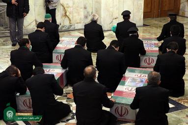 شهدای خان طومان در جوار حرم رضوی