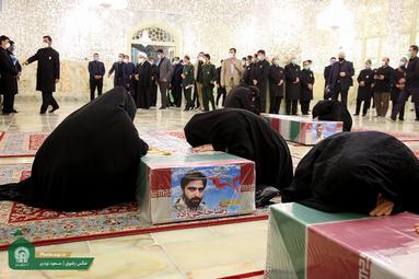 شهدای خان طومان در جوار حرم رضوی
