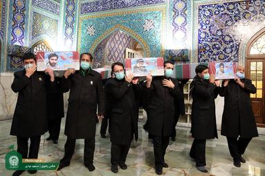 شهدای خان طومان در جوار حرم رضوی