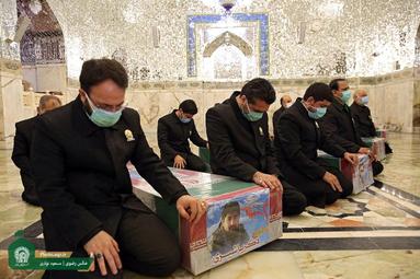 شهدای خان طومان در جوار حرم رضوی