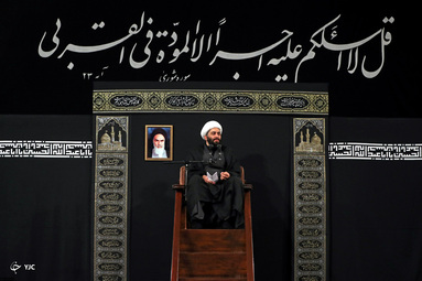 مراسم عزاداری رحلت رسول اکرم(ص) و شهادت امام حسن مجتبی(ع) در حسینیه امام خمینی (ره)