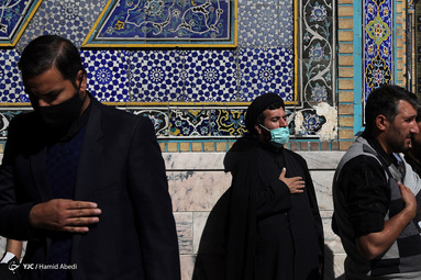 مراسم عزاداری رحلت پیامبر اکرم (ص) و امام حسن مجتبی (ع) - حرم رضوی
