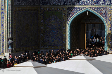 مراسم عزاداری رحلت پیامبر اکرم (ص) و امام حسن مجتبی (ع) - حرم رضوی