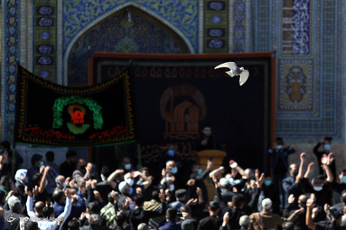 مراسم عزاداری رحلت پیامبر اکرم (ص) و امام حسن مجتبی (ع) - حرم رضوی