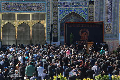 مراسم عزاداری رحلت پیامبر اکرم (ص) و امام حسن مجتبی (ع) - حرم رضوی