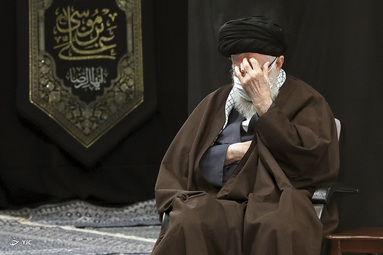 مراسم عزاداری روز شهادت امام رضا (ع) با حضور رهبر انقلاب